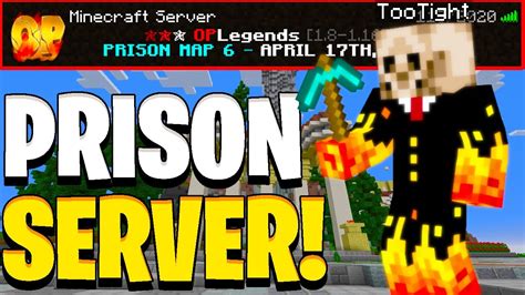 New Op Prison Server 2021 Minecraft Op Prisons Jailbreak Youtube