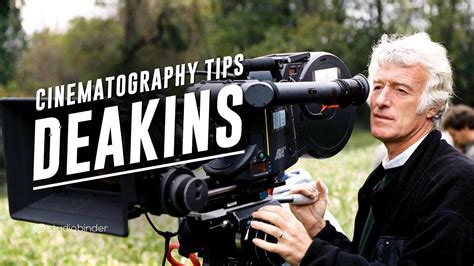 Roger Deakins Cinematography Style | Roger deakins, Roger 