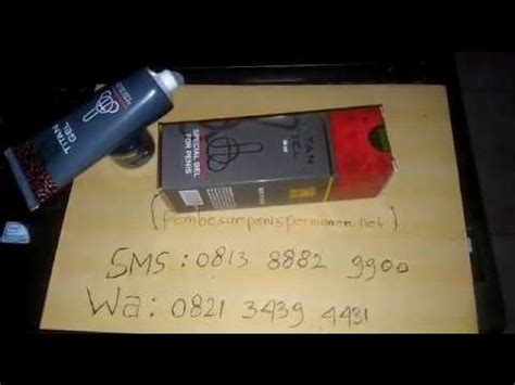 Semua ini sekaligus meningkatkan performa seksual. Cara Memakai Titan Gel Asli Obat Pembesar Penis Permanen ...