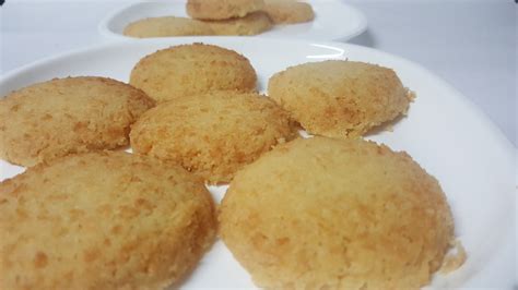 Eggless Coconut Cookies Recipe How To Make Coconut Cookies Vinis