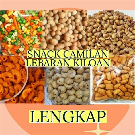 Jual Makanan Ringan Snack Kiloan Lebaran Free Kardus Shopee Indonesia