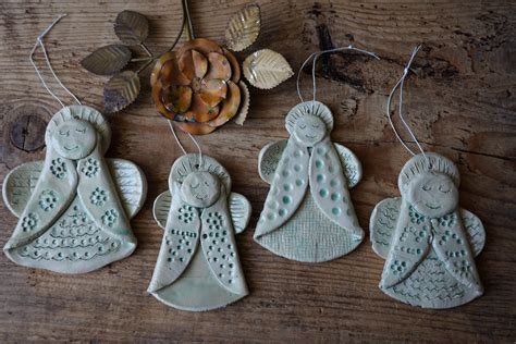 Maybe you would like to learn more about one of these? One Ceramic Angel / Family chime / Vintage Folk decor ...