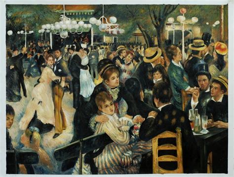 Renoir Moulin De La Galette 1876 131175 Cm Renoir Schilderijen