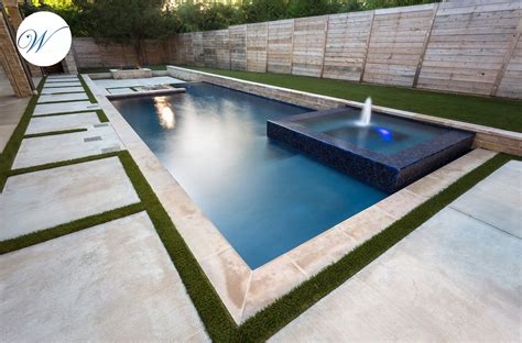 Modern Luxury Pool Watercrest Pools Dallas Texas Modern Pool And