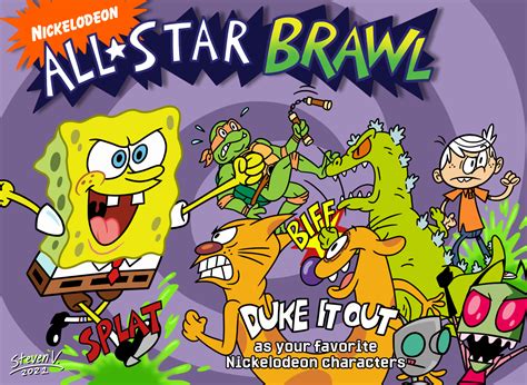 Nickelodeon All Star Brawl 64 By Stevenvargas On Newgrounds
