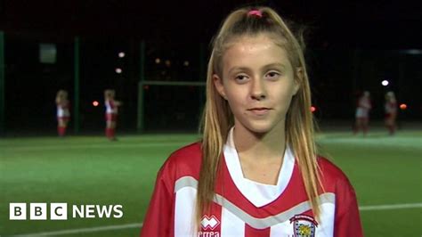 Womens Football Girl A Champion Against Sexism