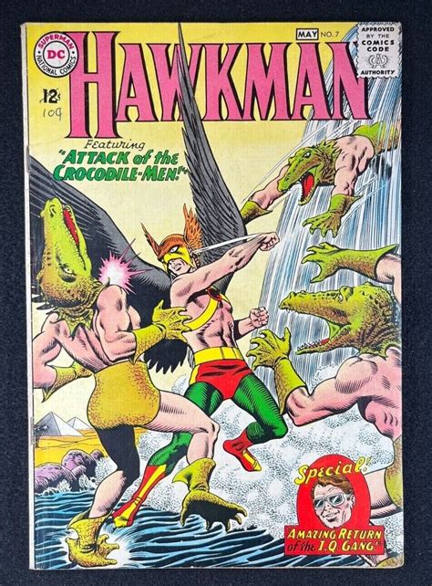 Hawkman 1964 7 Fn 55 Murphy Anderson Cover And Art Iq Gang