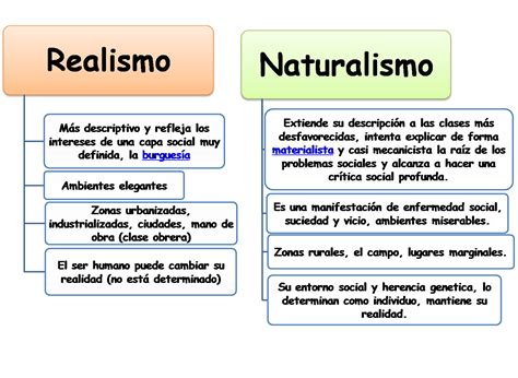 Diferença Entre Naturalismo E Realismo