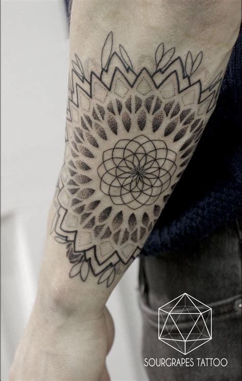 Geometric Mandala Tattoo 1322 Tattoo Studio London 02074610433