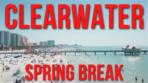 Spring Break During Covid 19 Clearwater Beach Florida Youtube