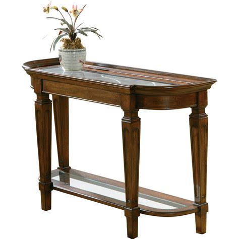 Glass coffee tables are often very versatile and easy to match with other items in the room which makes them great for eclectic interior designs. Hekman Accents Metal Grille Sofa Table HK-728316081 ...