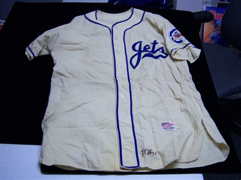 Lot Detail 1956 Columbus Jets Bsbl Game Used Jersey 15 Ray Noble