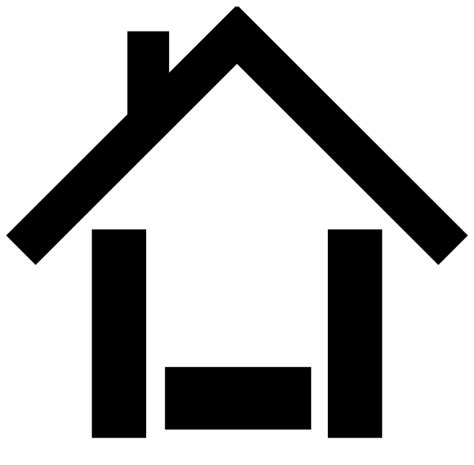 50 White Home Icon Svg SVG PNG EPS DXF File