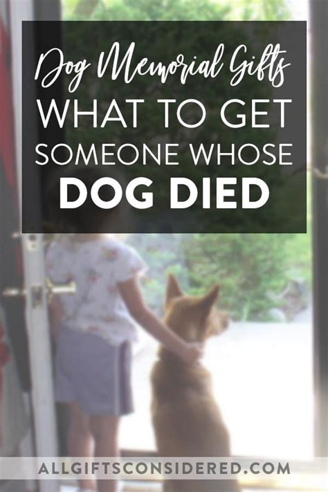 Check spelling or type a new query. What to Get Someone Whose Dog Died (+10 Dog Memorial Gifts ...