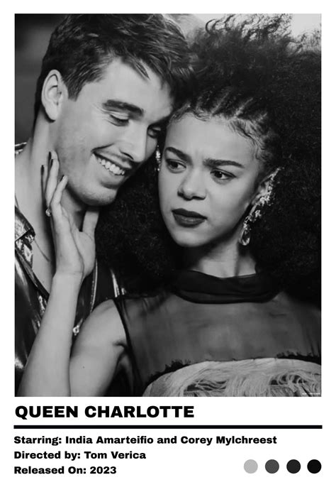 Queen Charlotte, Minimalist Poster, Sale Poster, Science Poster, Films