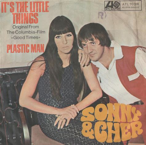 Sonny And Cher Plastic Man Its The Little Thing 1967 Vinyl Discogs