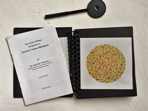 Ishihara Test Chart Books For Color Deficiency 38 Plates Latest Edition