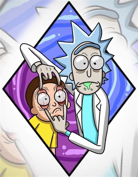 Rick And Morty Arte Garabateado Personajes De Rick Y Morty Ricky Y