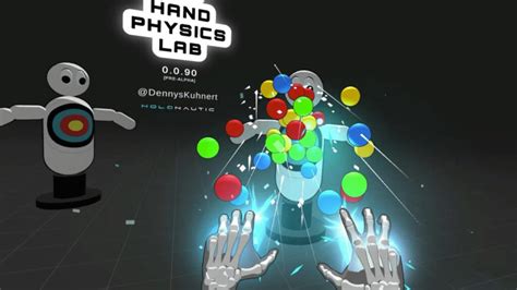 Hand Physics Lab — Vr Game With The Physics Of The Hands And Fingers