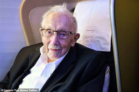 Our country and all our nations. Captain Tom, 100, jets off to Barbados with a free flight ...