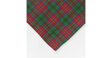Scottish Clan Macculloch Mccullough Classic Tartan Fleece Blanket Zazzle