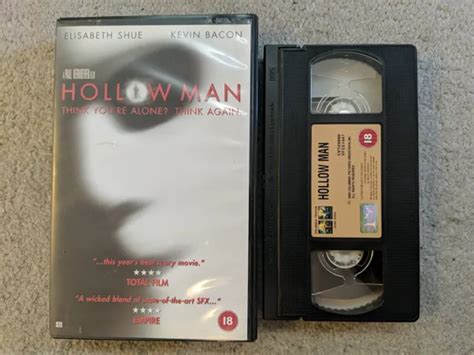 Hollow Man Big Box Vhs Ex Rental Horror Vhs Kevin Bacon Elizabeth Sue