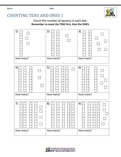 Here are the three versions there are three icons above the free tens and ones worksheet. Math Place Value Worksheets 2 Digit numbers