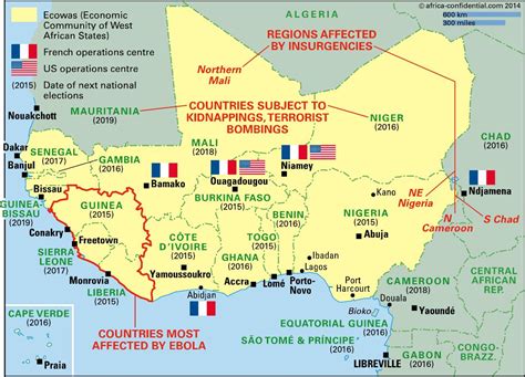 French Africa Map Unified Independent French West Africa Page 4