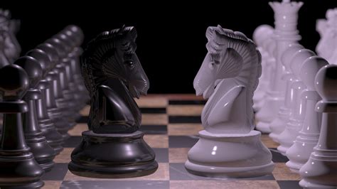 Artstation Chess 3d Model