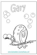 Nickelodeon posted it on the official spongebob tumblr page (with credit to you): Gary Spongebob's Pets Coloring Pages