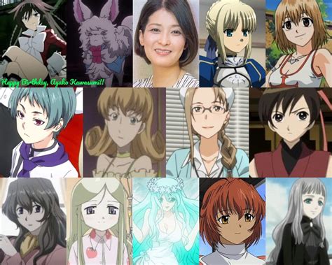 Happy Birthday Ayako Kawasumi Anime Amino