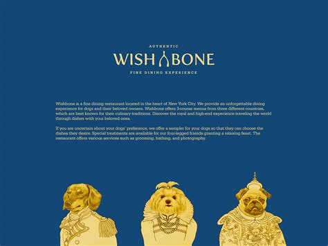 Wishbone Restaurant Imaginary Restaurant Project On Behance