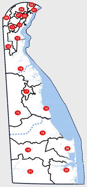 Delaware Representative District Map Map Of Naples Florida