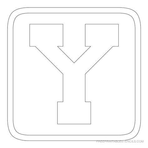 Alphabet Letter Y Template For Kids Lettering Alphabet Alphabet