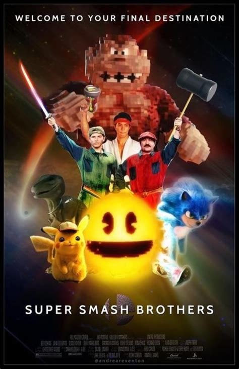 Smash Bros Live Action Movie Super Smash Brothers Ultimate Super