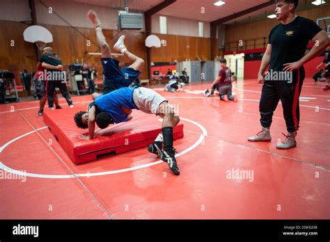 Wrestling School Team Hi Res Stock Photography And Images Alamy