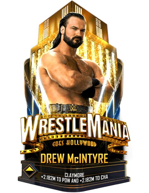 Drew Mcintyre Wwe Supercard Roster