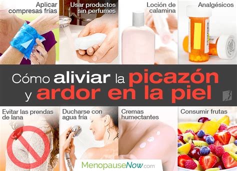 Consejos Para Aliviar La Picaz N Y Ardor En La Piel Menopause Now