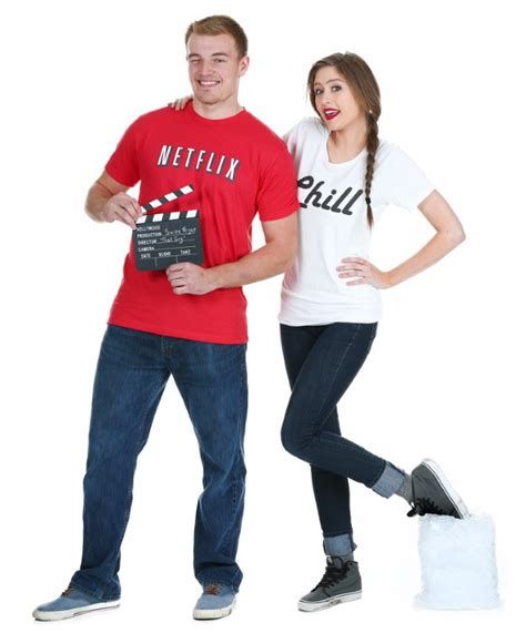Diy Netflix And Chill Couples Halloween Costume
