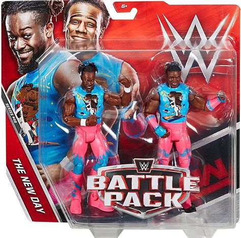 Wwe Wrestling Battle Pack Series 46 Xavier Woods Kofi Kingston Action