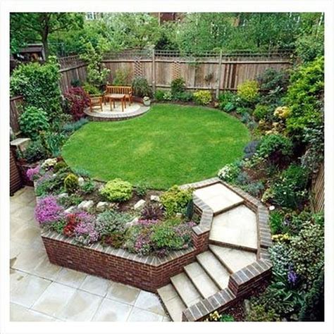61 Small Garden Design Ideas With Awesome Design Circular Garden