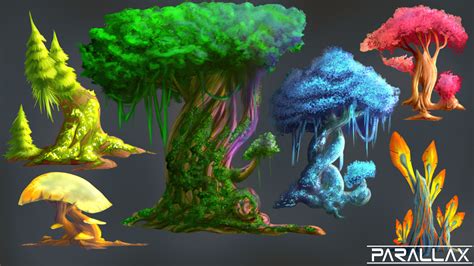 Artstation Fantasy Tree Design