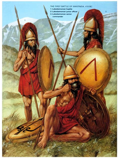 Spartan Army The First Battle Of Mantineia 418 Bc Double Click On