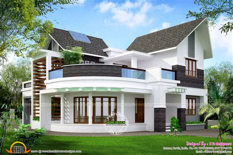 Beautiful Unique House Kerala Home Design And Floor Plans 9000 Houses