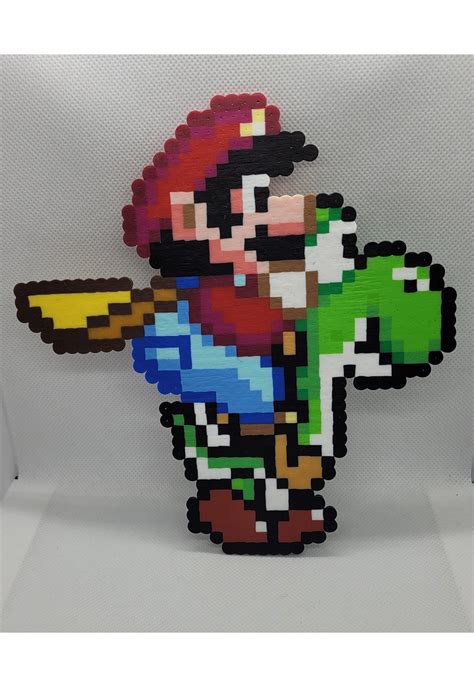 Yoshi Pixel Mario