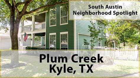 Plum Creek Kyle Tx Youtube