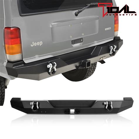 Tidal Fit For 84 01 Jeep Cherokee Xj Off Road Rear Bumper Whitch