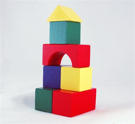 Buy Melissa And Doug Wooden Building Blocks Set Developmental Toy 100