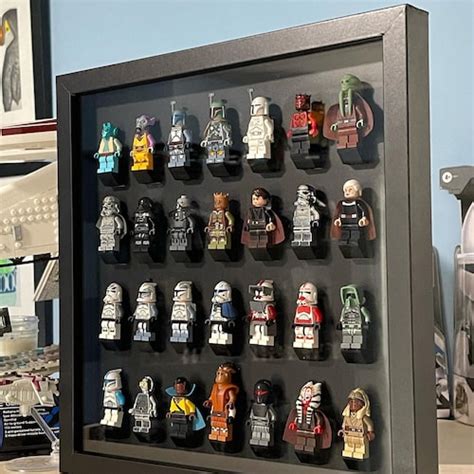 Spielzeug Display Case Frame To Display Lego Star Wars Minifigures