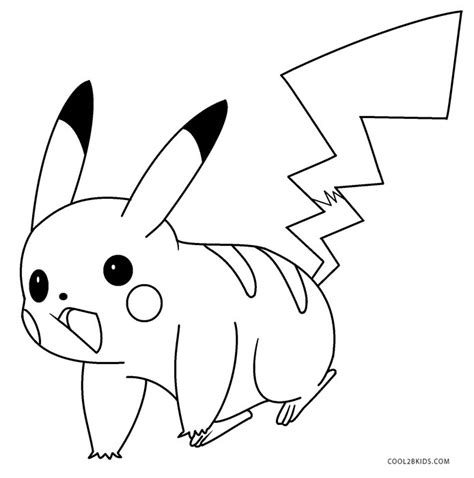 Coloriages Pikachu Coloriages Gratuits à Imprimer